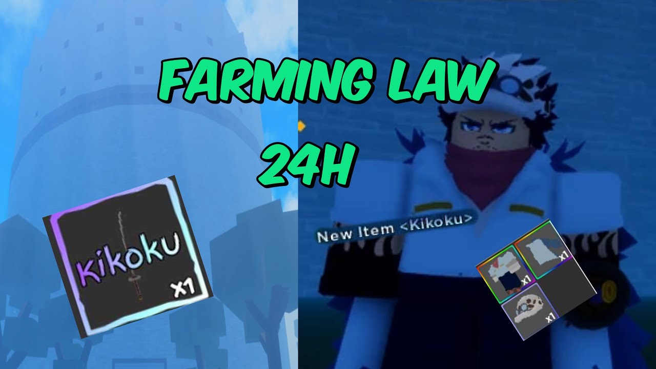 [Gpo] Farming Law boss during 24h hours