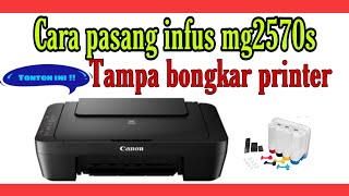 Cara isi tinta printer Canon MG2570