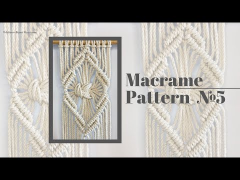 20 pattern elements for your macrame projects / Macrame for beginners /  PART 9 