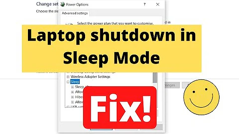 How To Fix Auto Shutdown Problem in sleep mode On Laptop Or PC