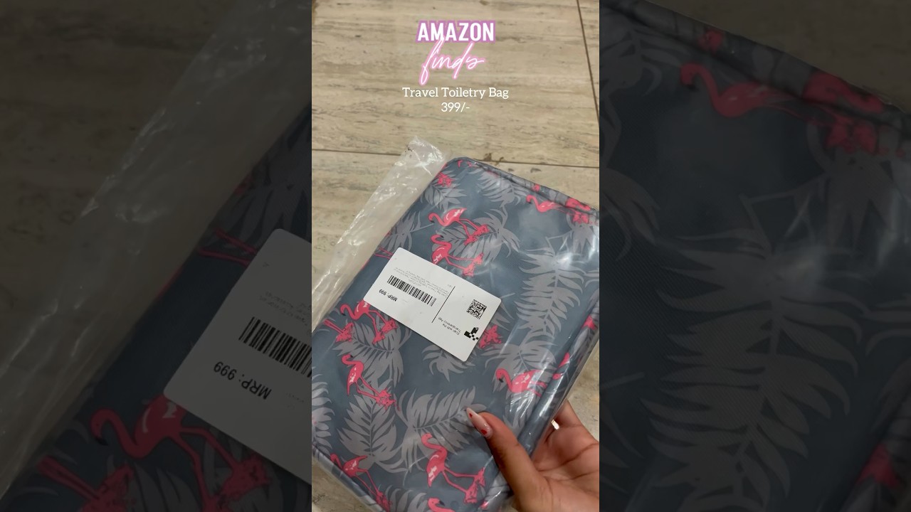 Amazon travel toiletry bag 