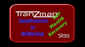 Tranzman: SAP MaxDB   Restoring from Full Backups