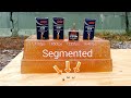 All CCI .22lr Segmented Ballistic Gel Test - Quiet - Subsonic - Mini-Mag - Segmented HP