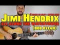 All Along The Watchtower Jimi Hendrix Lesson