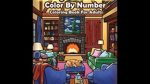 Cozy Homes Color By Number Coloring Book - Color Questopia Flip Through