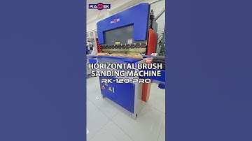 HORIZONTAL BRUSH SANDING MACHINE - RK-120-PRO #RADRK #woodworking #metalworking #machine #shorts