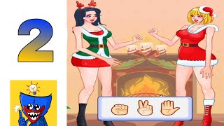 Brain Story: Tricky Puzzle all level 51-100 | rock paper scissors screenshot 4