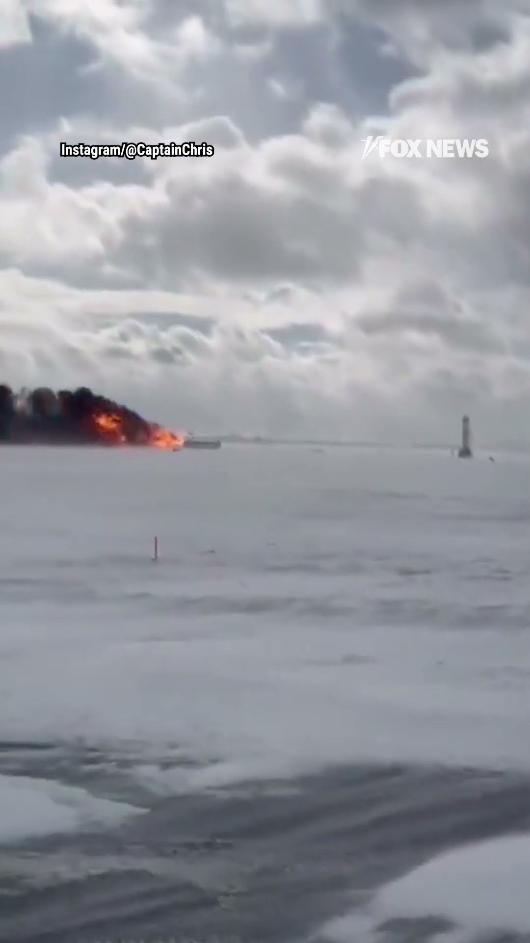 Harrowing video shows Delta plane erupting in fireball, flipping upside-down