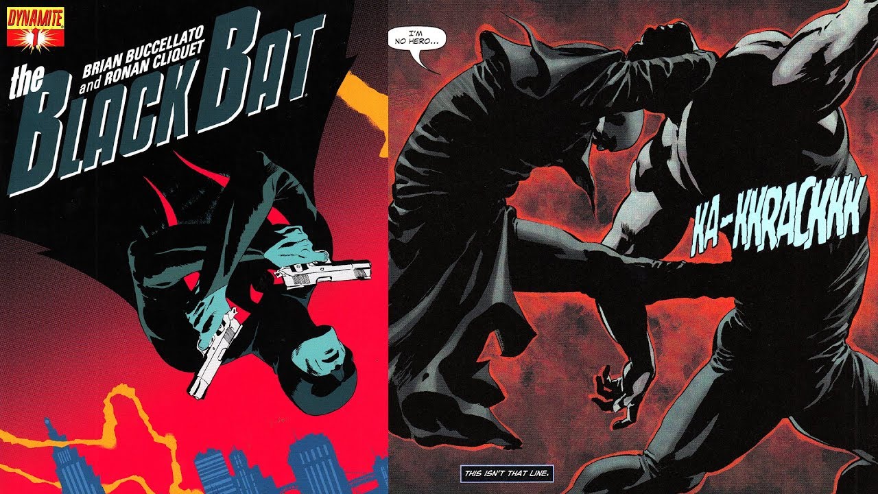 Dynamite Comics: THE BLACK BAT FALLS FLAT...