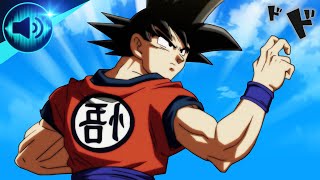 Dragon Ball Super Goku Fighting Stance Sound Effect
