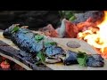 BEST FISH ON STICK! + Chili Oil - Cooking in the Forest