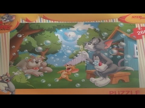 Пазл 260 элементов "Том и Джерри"