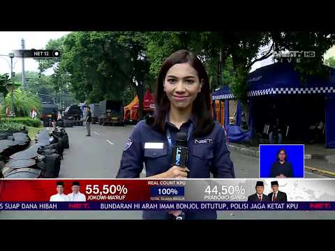2200 Personel Keamanan Diterjunkan Untuk Antisipasi Massa Pasca Pengumuman Pemilu NET12