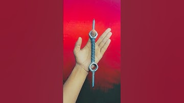 Making Self defence weapon #survival #selfdefense #creative #shortvideo #viralvideo #diy #art