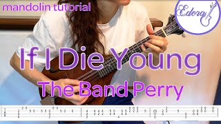 If I Die Young - Mandolin Tutorial Teaser - The Band Perry