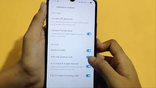Auto ear pickup calls setting | how to enable Auto ear pickup calls in Oppo k10 5G screenshot 5