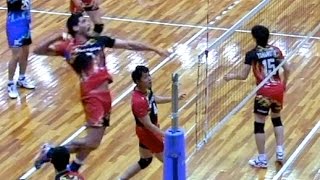 バレーボール サントリー東福岡 スパイク練習 柳田将洋 ハイキュー黒鷲旗volleyball Spikes Haikyuu Suntory Sunbirds Higashi Fukuoka Youtube