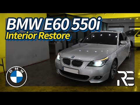 BMW E60 550i(2007) interior Restoration⎪BMW 실내복원