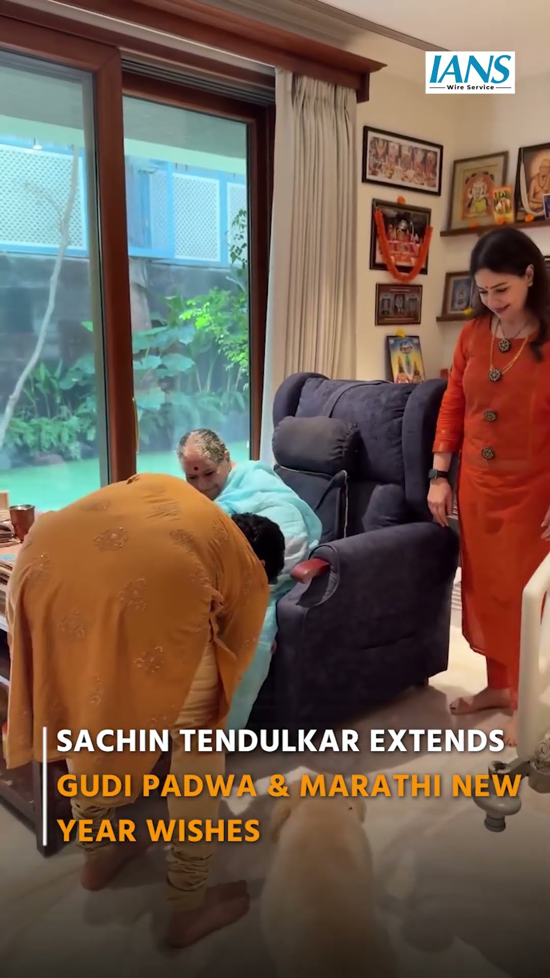 Former cricketer Sachin Tendulkar wishes Happy Gudi Padwa and Marathi New Year