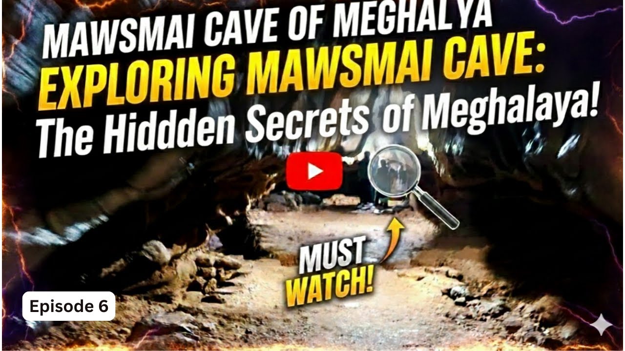 Mawsmai Cave Cherrapunjee, Meghalaya| Episode 6