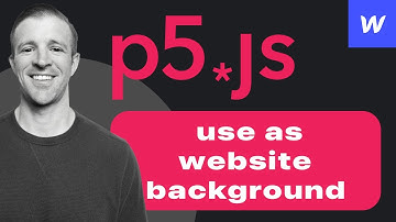 Responsive p5.js Canvas in Webflow (use as website background!)