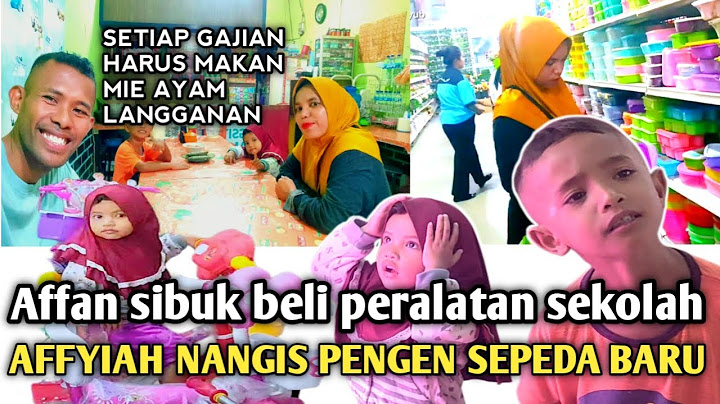 TEMANI BOCIL BELI PERALATAN SEKOLAH || ORANG TUA HARUS SIBUK SIAPKAN KEBUTUHANNYA