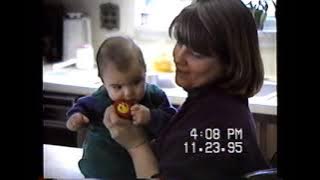 Thanksgiving 1995 VHS FOOTAGE