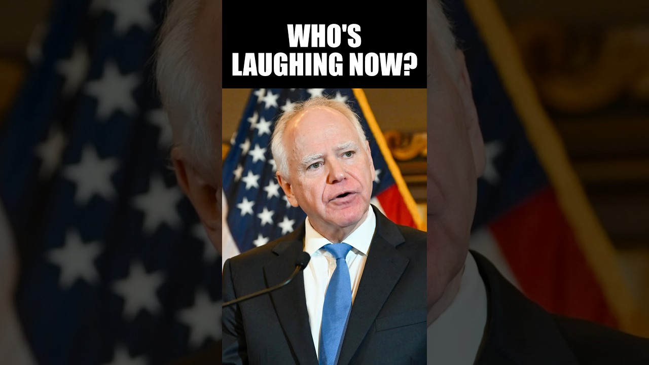 Tim Walz Humiliated as Press Sec Has a Hilarious Reaction to His Career Ending