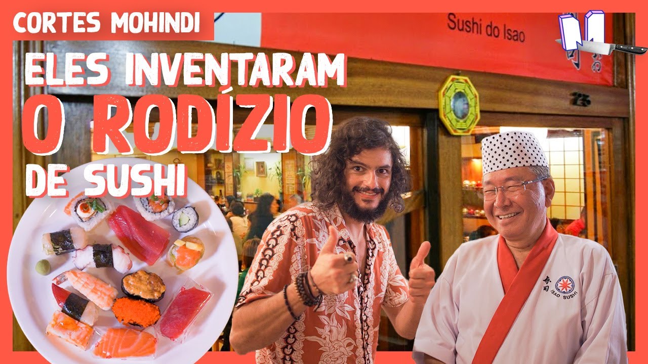 YAMAZAKI SUSHI ROD ZIO JAPON S NA MOOCA SP YouTube
