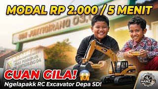 Review Usaha Sewa RC Excavator di SDN Juntigirang - Jauhkan Anak dari Gadget!