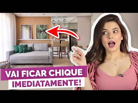 Vídeo: Decoração Arrojada Sem Risco