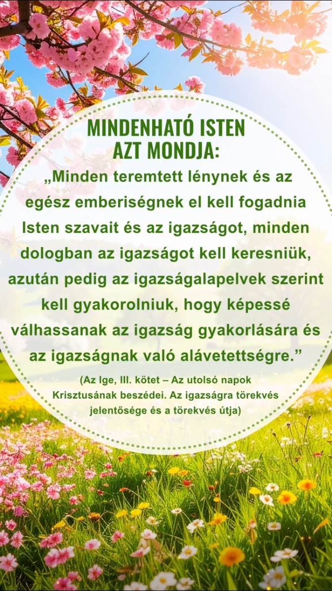Isten azt akarja, hogy csendben olvassuk el a szavainak ezt a szakaszát