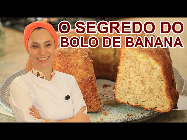 Bolo de banana: 44 receitas para fazer para toda família