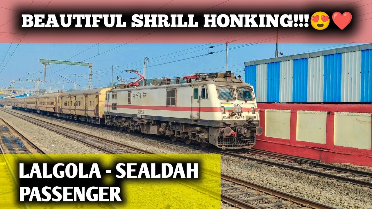 Lalgola Passenger Departure From Ranaghat Junction