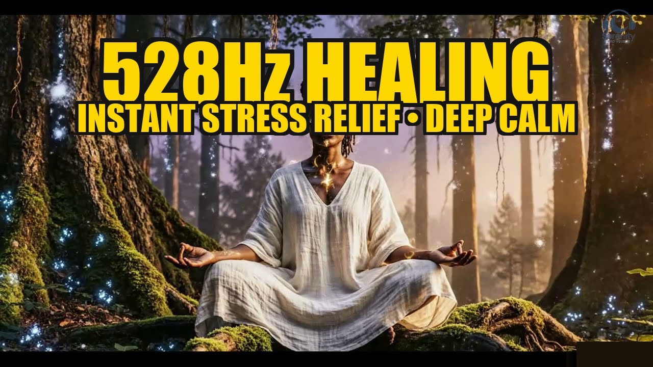528Hz Healing Frequency ★︎ Pure Ambient Music | Instant Stress Relief & Deep Calm