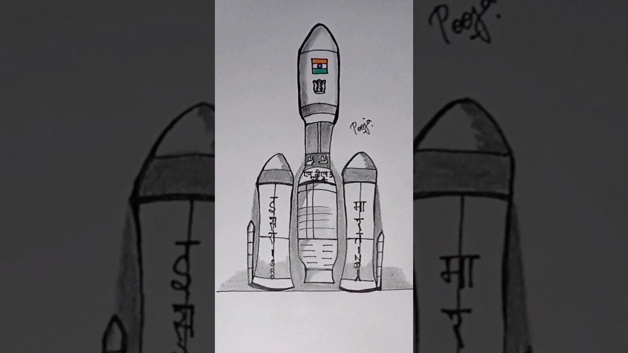 The Chandrayaan 3 Rocket Drawing chandrayaan3 isro shorts drawing The Chandrayaan 3 Rocket Drawing chandrayaan3 isro shorts drawing