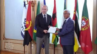 Secretário Executivo recebe cartas credenciais do Embaixador da Geórgia
