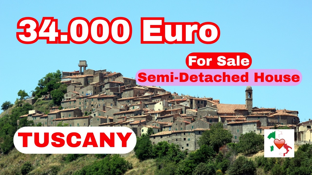 ТОСКАНА, Монтелатероне, ГРОССЕТО, ДОМ НА ДВЕ СЕМЬИ, 34K, 2 этажа [Средневековый город] 85 кв.м/95...