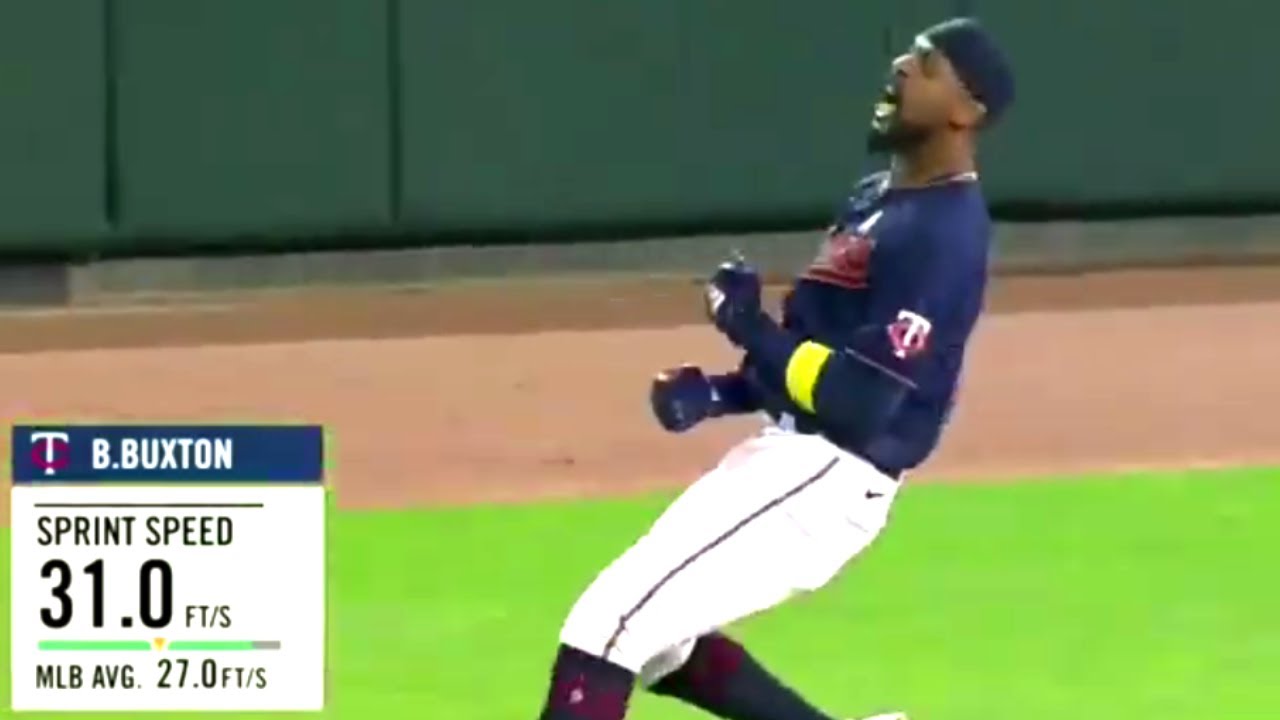 Byron Buxton Speed Demon Flex Vs. Tigers