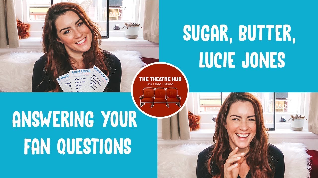 LUCIE ANSWERS YOUR FAN QUESTIONS | WAITRESS WEEK | THE THEATRE HUB