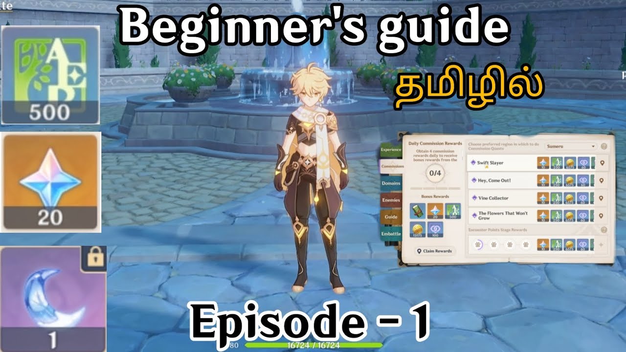 beginner-s-guide-for-genshin-impact-in-tamil-episode-1