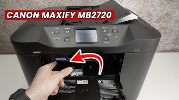 Canon MAXIFY MB2720 : How to Fix a Paper JAm