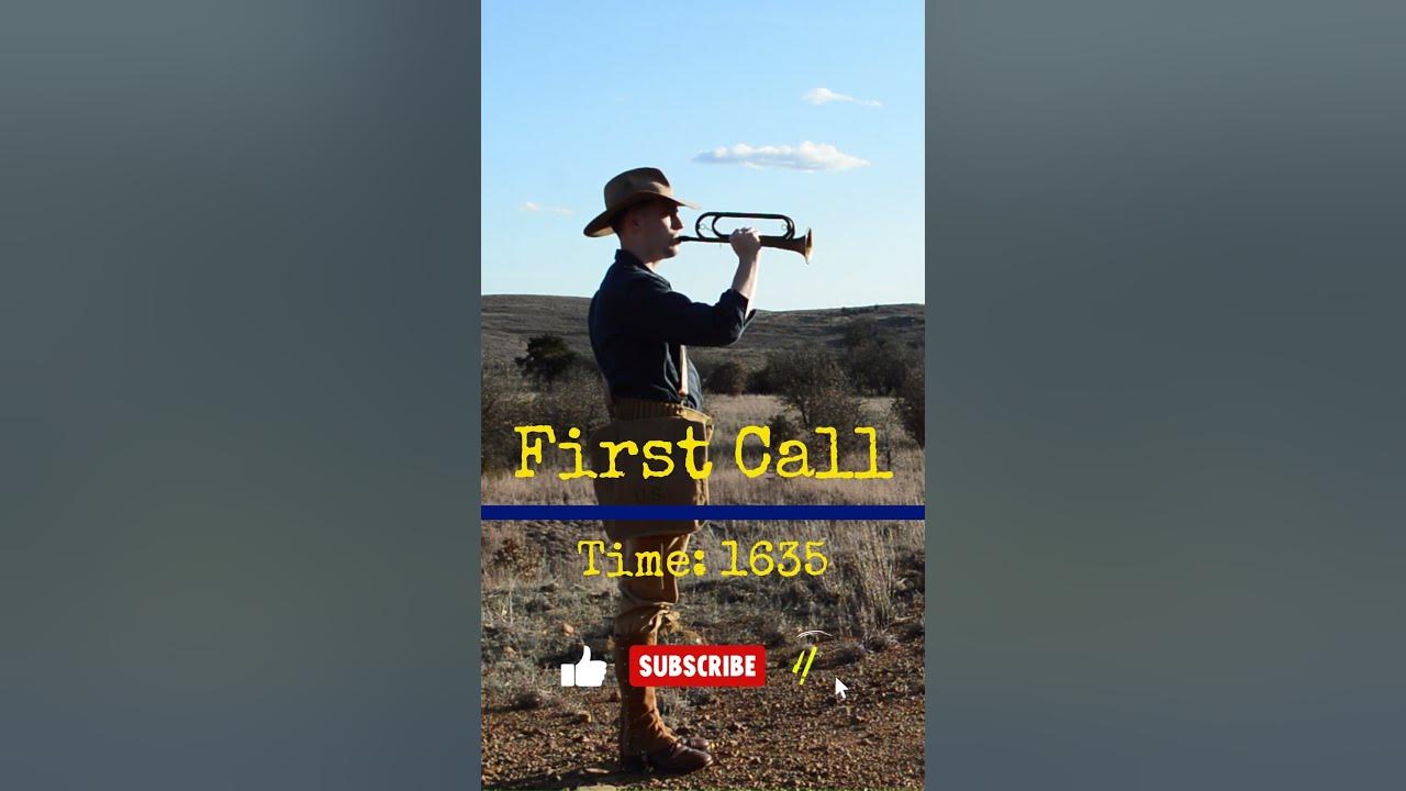 US Army Bugle Call End Of Duty First Call