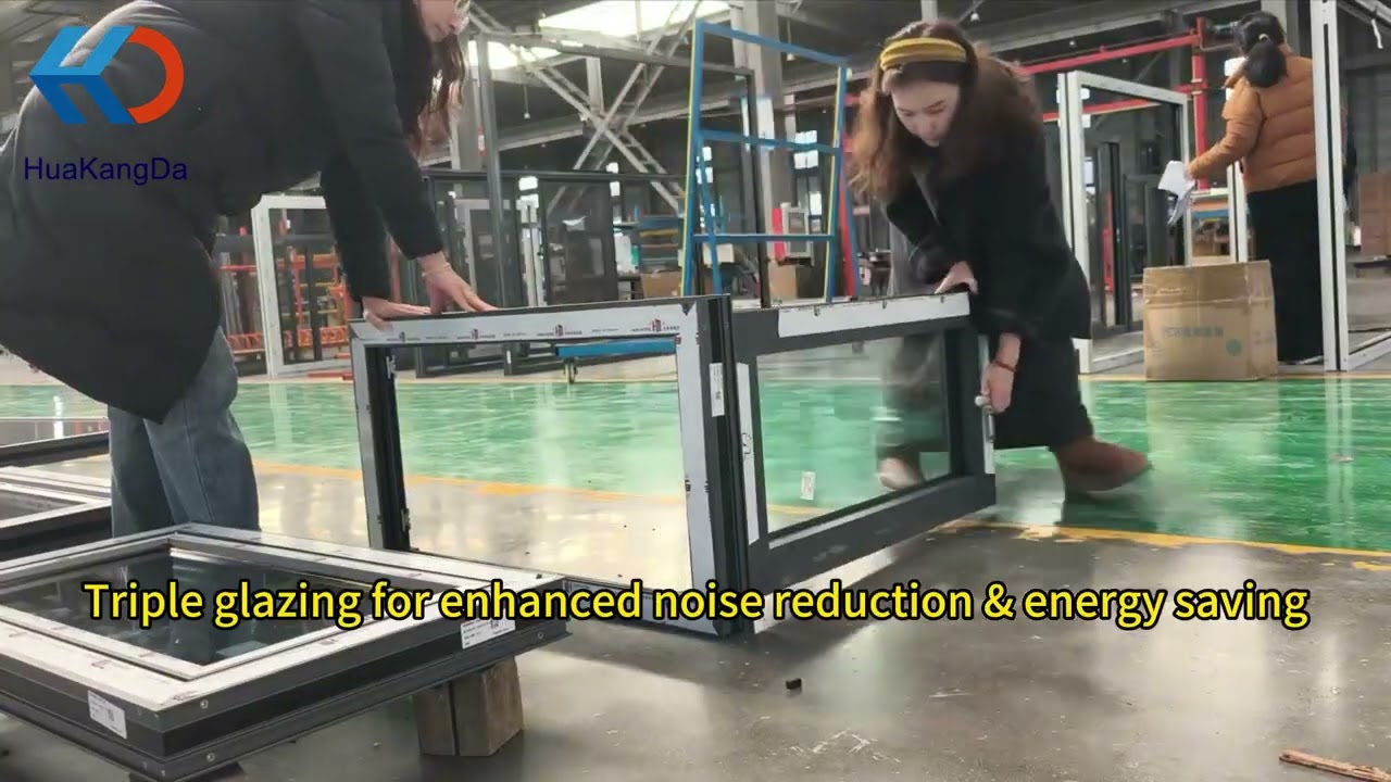 75 Series Thermal Break Aluminum Inward Opening Window