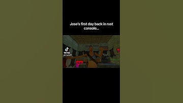 Rust Console Jose first day in my community church..#shorts #rust #rustconsole