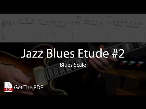 Jazz Blues Etude #2 - Blues Scale (Free PDF)