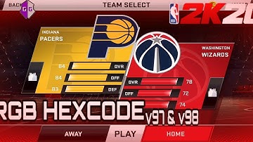 RGB HEXCODE Tutorial nba2k20 gameguardian v97 & 98