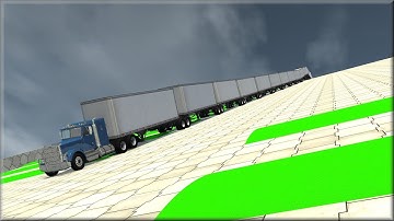 BeamNG Drive Insane Trucking Crash, Test - Insanegaz