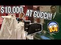 $10,000 GUCCI SHOPPING SPREE!! (I've NEVER spent THIS MUCH MONEY!)