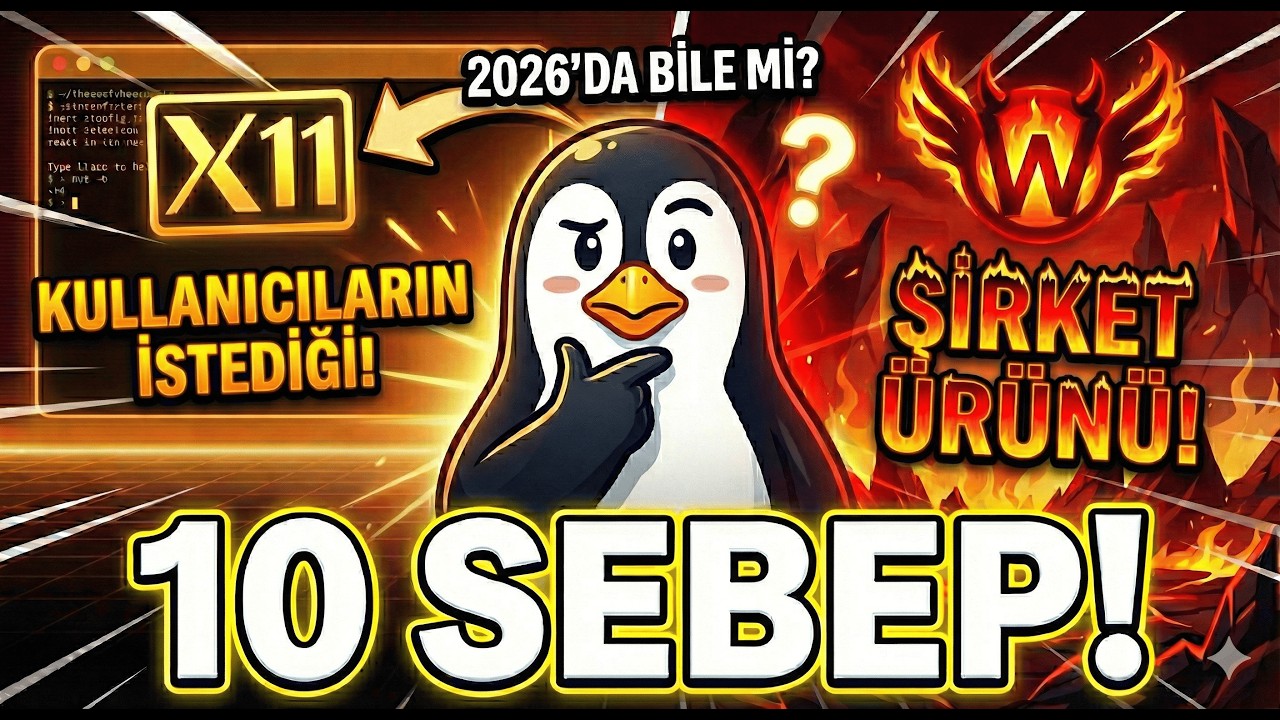 Wayland Neden Hala Çöp ? (X11 Kullanıcılarına Sordum)